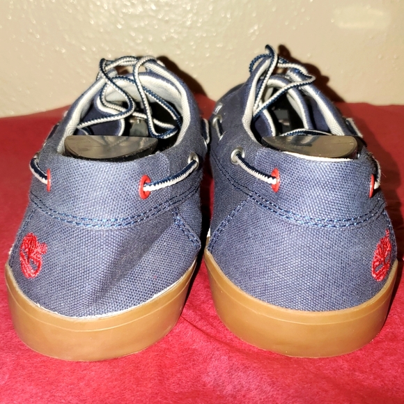 Timberlands Mens Canvas Slip on Shoes 11 - Picture 4 of 13